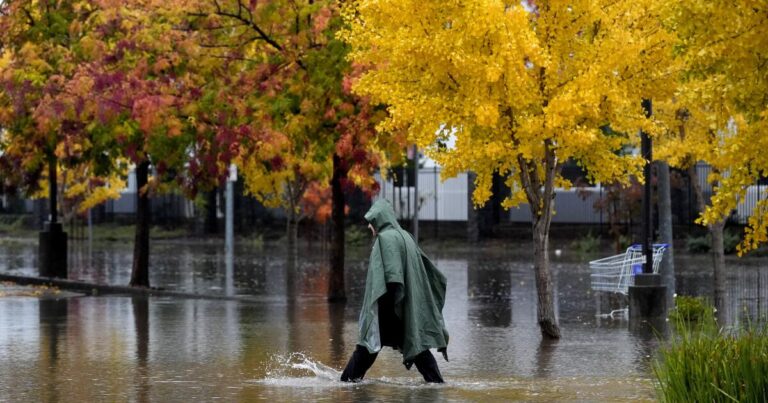 California bomb cyclone brings record rain, major mudslide risk